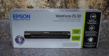 Epson WorkForce ES-50 Portable Color Document Scanner