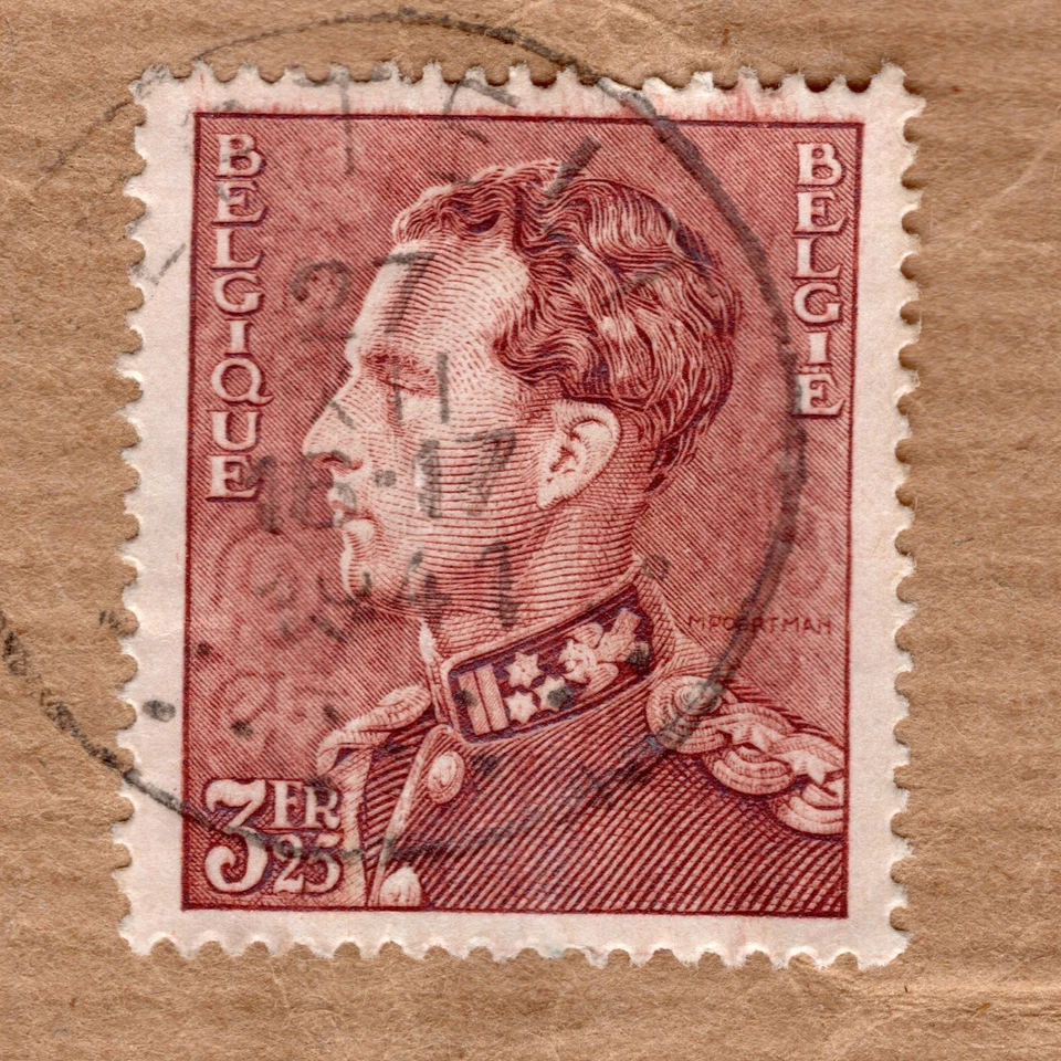 BELGIUM part of a R parcel 1941 Testelt to Antwerp - Image 2 of 3