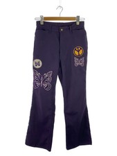 Bootcut Pants Needles XS Polyester Purple HM189