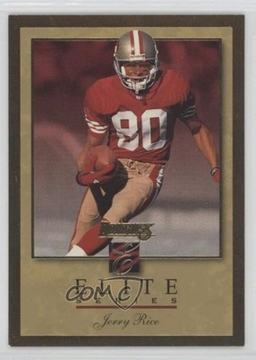 1996 Donruss Elite Series Gold /2000 Jerry Rice #13 HOF s1i