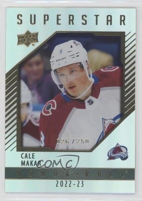 2022-23 Upper Deck Series 1 Honor Roll Rainbow 26/250 Cale Makar #HR-50 17nu