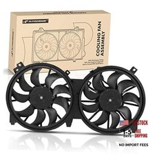 Engine Radiator Cooling Fan Assembly - Compatible with Select Nissan Models -