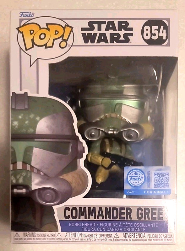 Funko Pop! Vinyl: Star Wars - Commander Gree - Funko (Exclusive) #854