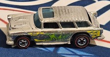 Vintage Hot Wheels Redline Alive 55 Chevy Nomad Hong Kong 1969 Mattel Vintage Hot Wheels Redline Alive 55 Chevy Nomad Hong Kong 1969 Mattel