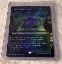 Overgrown Tomb (Borderless) Lorwyn Eclipsed Foil