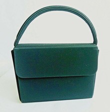 Marks &Spenser Cute Black Handbag Magnetic Closure Elegant Party Textile Nylon