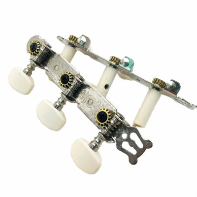 Classical Guitar String Tuning Pegs Machine Heads Tuners Tuning Keys 3L3R Chrome
