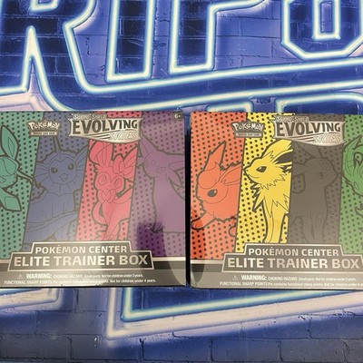 Pokemon Evolving Skies Pokemon Center Sealed Elite Trainer Box ETB