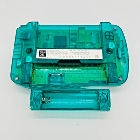 Bandai WonderSwan SW-001 Clear Green Console Tested Working From JP