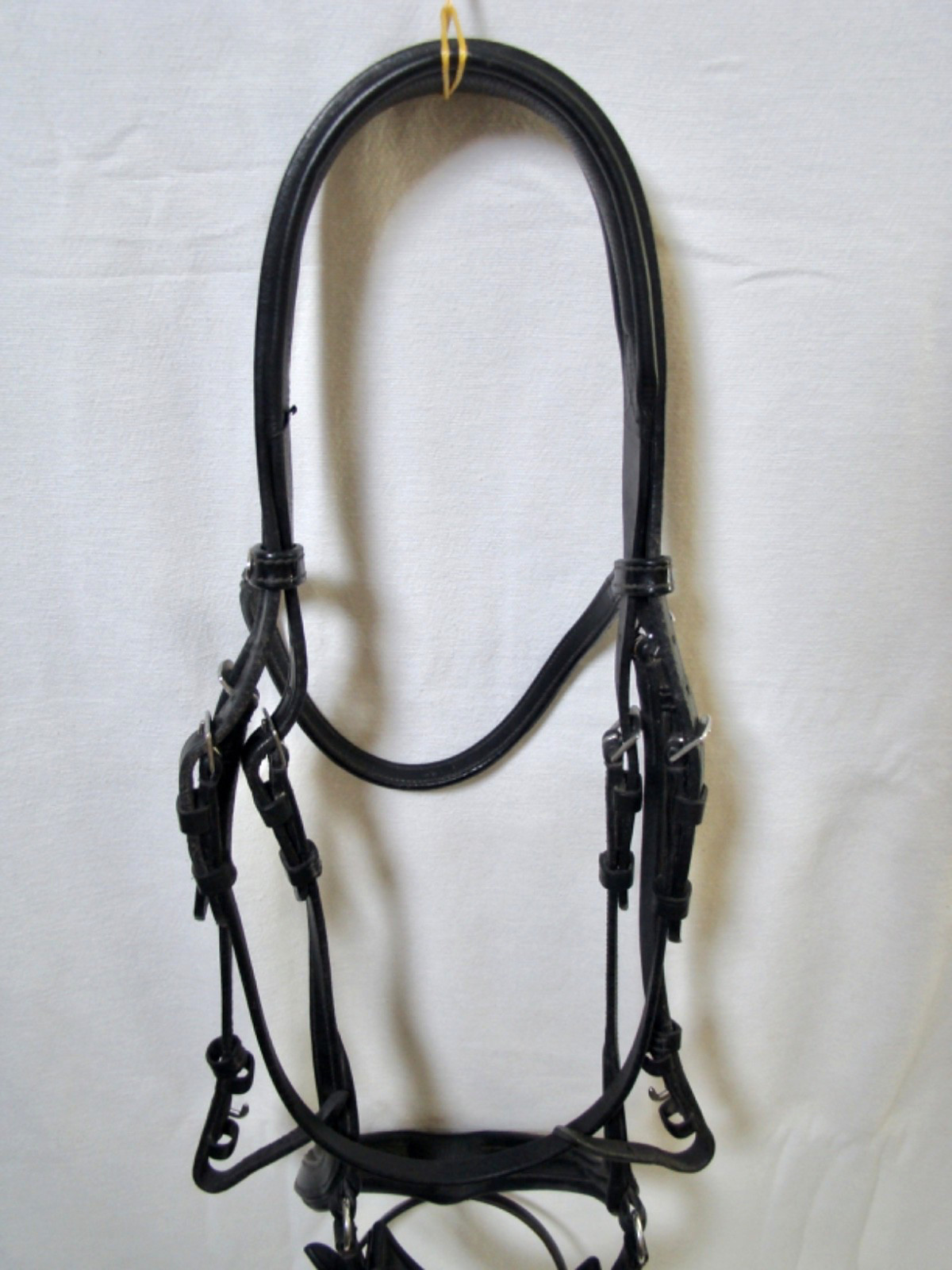 Kavalkade Snaffle Bridle • IVANA • Black Leather/Patent Leather • Cob Size Used