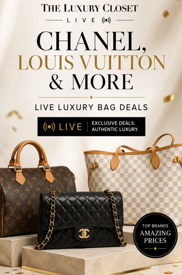 Chanel, Louis Vuitton & More | Live Luxury Bag Deals