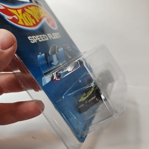 Hot Wheels Speed Fleet 1977 Black Hot Bird Pontiac Trans Am New On Card - Picture 2 of 5