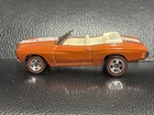 1998 Hot Wheels Burnt Orange 1970 Convertible Chevelle SS 'Redline' 1:64 Scale