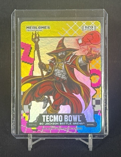 Bo Jackson Battle Arena Tecmo Merlomes 80s Rad Fire 120 Power Patrick Mahomes