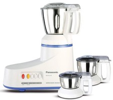 Panasonic MX-AC310-H 1000W (MMLW) Super Mixer Grinder with 3 Jars (White)