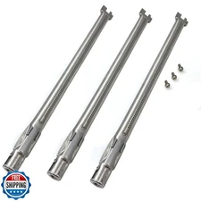 Direct Store Parts DA118 19.5" Stainless Steel Grill Burners for Weber 62752,