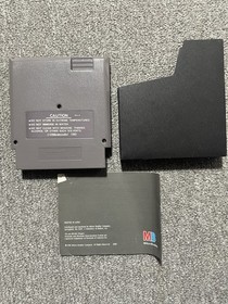 Marble Madness NES Nintendo Game w/Manual Tested