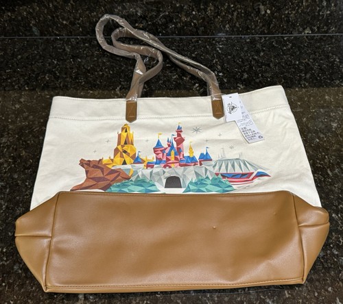 Borsa tote 2021 Disney Parks Disneyland Resort Starbucks logo iconica tela - Foto 5 di 13