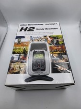 Zoom H2 Handy Recorder Portable Digital Audio Recorder w/ Box SD Card Tested