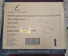 Emeril Lagasse Dual Zone 360 Air Fryer Oven Combo French Door 25 Qt Extra Large