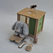 Early Learning Centre ELC Pet Pals Rabbit Plush With Hutch House & Accessories