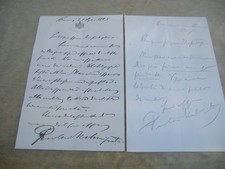 EGITTO COLERA 1883-PIETRO PEROLARI MALMIGNATI LENDINARA-ROVIGO-AUTOGRAFI