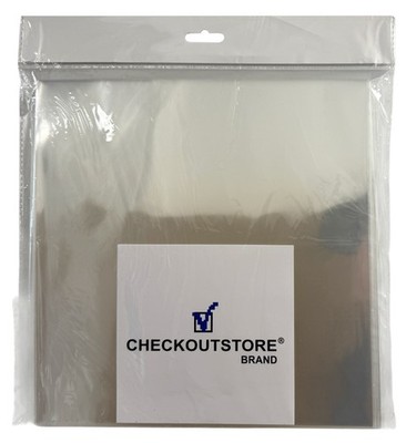 Clear Plastic OPP for 10'' Vinyl 78 RPM Records Budget (Outer Sleeves)