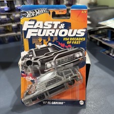 Hot Wheels Fast Furious Decades 15 67 El Camino Hot Wheels Fast Furious Decades 15 67 El Camino