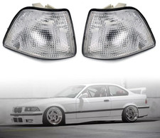Wei� Frontblinker Set Blinker f�r 3er BMW E36 Limo Touring Compact