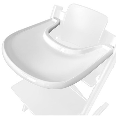 Stokke Tripp Trapp Tray,White-Smooth Surface Powerful Suction,Easy to Clean