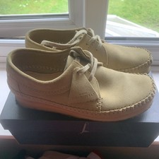 Clarks Originals Men ** Wallabee Weaver ** Maple Suede ** UK 7.5