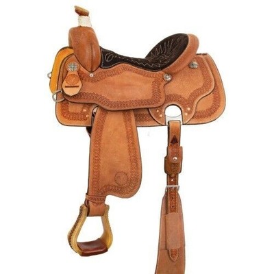 2650 New Circle Y Odessa Western All Around Saddle Wide Tree Various Seat Sizes