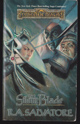 Forgotten Realms Drizzt Book #11 The Silent Blade by R.A. Salvatore PB 1999 1st
