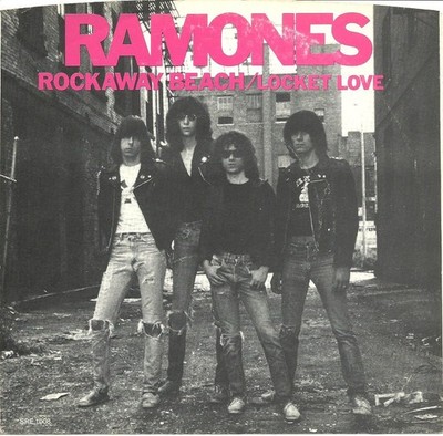 Ramones-Rockaway Beach/Locket Love-(Picture Sleeve Only. No Record)