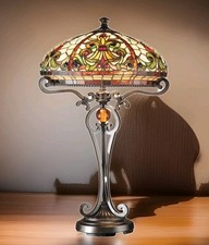 Dale Tiffany Boehme Table Lamp - TT101114* Antiques Road Show model