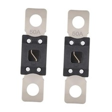 Mega Fuse MEGA/AMG/ANM Screw Fuse 50 Ampmp High Current Strip Bolt-on Fuses 50A