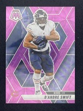 2025 Panini Mosaic D'Andre Swift - Purple Scope Mosaic Prizm #213 Dandre bears