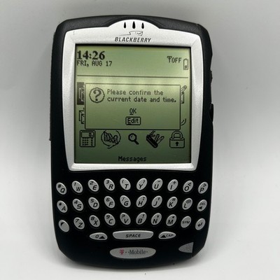 BlackBerry 6710 T-Mobile Vintage PDA Mobile Phone Boxed ww Charging Dock Cradle
