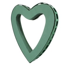 Heart Shaped Flower Foam Holder Suction Cup Floral Foam Block Wedding 15.74