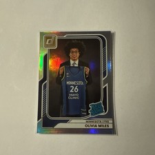 Olivia Miles Holo 2026 Panini Donruss WNBA Rated Rookie #87 Minnesota Lynx