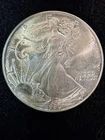 1990 Walking Liberty American Eagle .999 Fine Silver Dollar Coin 1oz. $1 USA