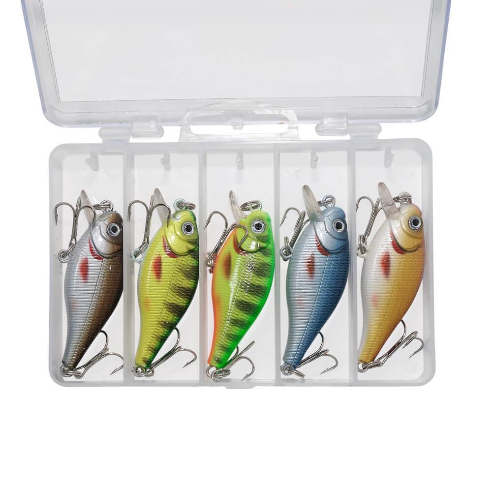 Axia Hard Lures Viber 55mm 6g Sinking / Fishing Lure Set