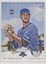 2016 Panini Diamond Kings Rookies Artist's Proof Silver 6/25 Jorge Lopez 0l1