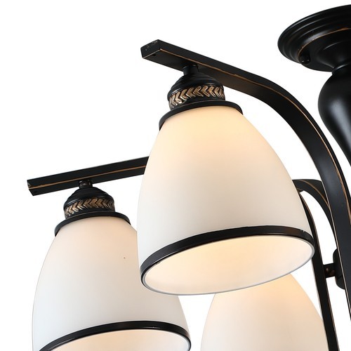 Modern 6 Lights Ceiling Light E26 Chandelier Lamp Fixture Dining Room Bedroom US