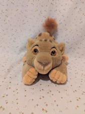Disney Store The Lion King Vintage SIMBA Baby Cub Plush 1990  s Baby Simba 9  