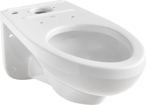 PROFLO PF1705HE Wall Mount Elongated Toilet Bowl Only - White - Picture 1 of 2