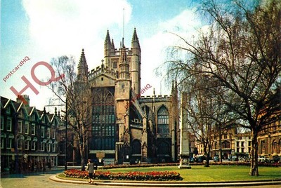 Ansichtskarte> Bath Abbey, der Blick von Osten [J Arthur Dixon]