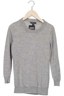 J.Crew Pullover Damen Strickpullover Strick Oberteil Gr. XS Merino Grau #vb7c0zl