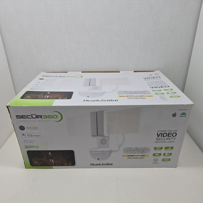 #ad new SECUR360 Video Wi Fi Connected White Wired Edge Lit Motion Activated $44.88