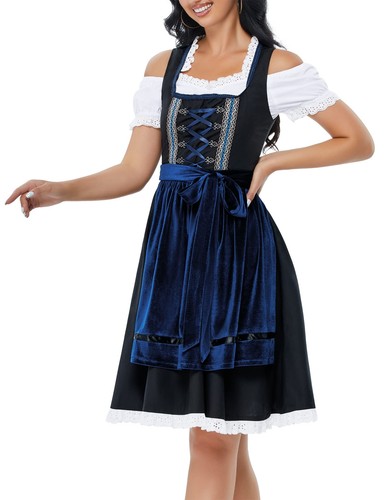 GloryStar Oktoberfest Colorblock Dress Women's German Dirndl Dress Costumes for | eBay